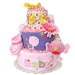 Baby Bird Diaper Cake