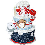 Baseball Sport Diaper Cake for a Boy Baseball Sport Diaper Cake for a Boy