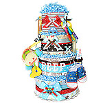 Beep! Beep! Cars Diaper Cake