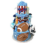 Football Sport Diaper Cake