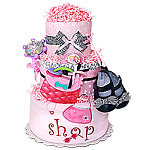Born To Shop Diaper Cake