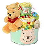 Winnie the Pooh Diaper Cake