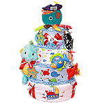 Captain Calamari Diaper Cake Captain Calamari Diaper Cake
