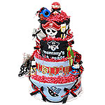 AHOY! Pirate Custom Diaper Cake AHOY! Pirate Custom Diaper Cake