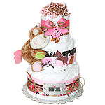 Cowgirl Diaper Cake