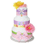 Birds Decoration Diaper Cake Birds Decoration Diaper Cake