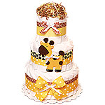 Jungle Giraffe Decoration Diaper Cake