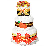 Decoration Pumpkin Diaper Cake