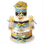 Classic Pooh Diaper Cake II