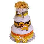 Jungle Lion Decoration Diaper Cake