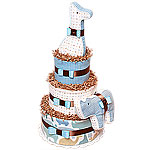 DwellStudio Giraffe Diaper Cake
