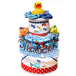 Fisherman Diaper Cake