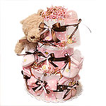 Classic Pooh Girl Diaper Cake II