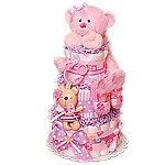 Little Buttons Diaper Cake