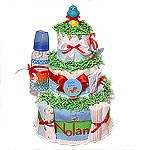 Little Dino Custom Diaper Cake