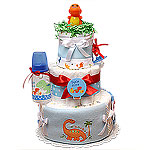 Little Dino II Diaper Cake