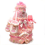 Little Kitty Princess Diaper Cake
