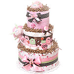 Little Lady LadyBug Diaper Cake