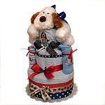 My First Puppy Diaper Cake
