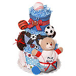 Play Ball! Sport Diaper Cake