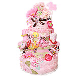 Summer Bugs Diaper Cake