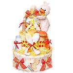 Too Cute Neutral Duck Diaper Cake