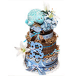 Turtle Diaper Cake