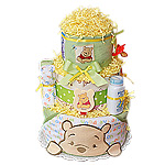 Winnie The Pooh Bath Diaper Cake