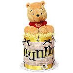 Winnie the Pooh Hunny Pot Diaper Cake