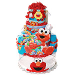 Ready for a Bath Elmo Diaper Cake