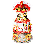 Thanksgiving Turkey Diaper Cake