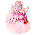 Gems Princess Diaper Cake
