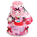 Glamour Baby Diaper Cake