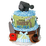 Grandpa's Helper Diaper Cake