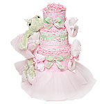 Baby Ballerina Diaper Cake Baby Ballerina Diaper Cake