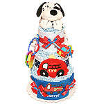 Hurry! Fireman Diaper Cake