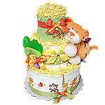 Fisher Price Jungle Tiger Diaper Cake