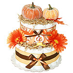 Magic Pumpkin Diaper Cake