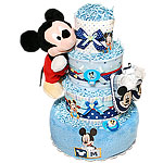 Mickey Mouse Diaper Cake
