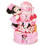 Minnie Mouse Diaper Cake