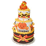 Mommy's Little Pumpkin Diaper Cake