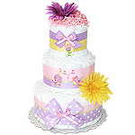 Birds Decoration Diaper Cake Birds Decoration Diaper Cake
