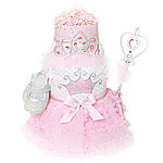 Perfect Princess Diaper Cake