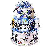 Racing Cars Diaper Cake