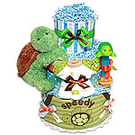 Speedy Turtle Diaper Cake