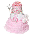 Ballerina Slippers Diaper Cake