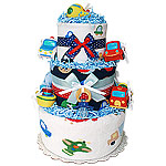 Transportation Diaper Cake