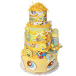 Tweety Bird Looney Tunes Diaper Cake
