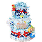 Work Zone Diaper Cake