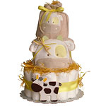 Funny Cow Diaper Cake